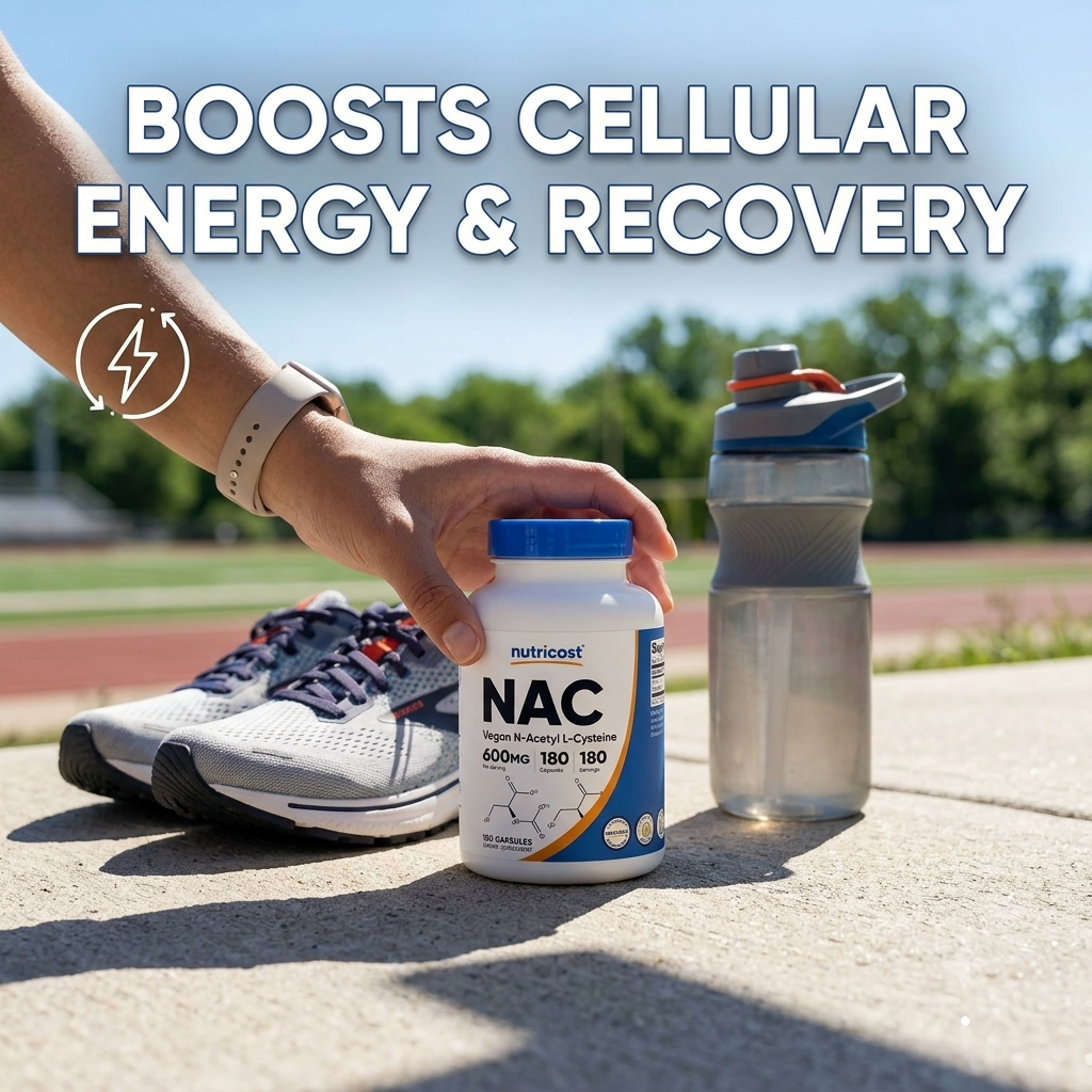 High-Potency NAC Veg Capsules with Glutathione Precursor