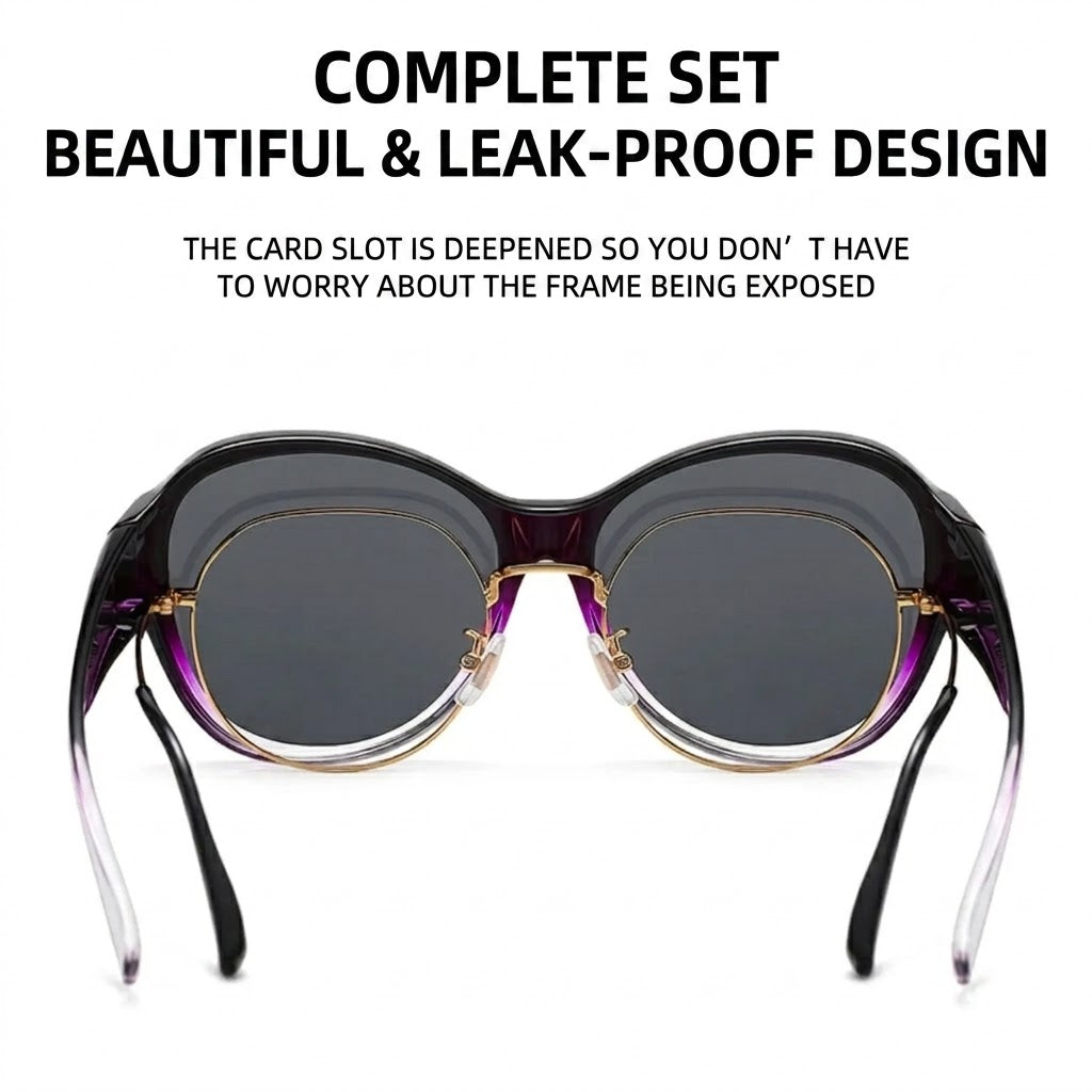 Vintage Fashion Prescription Sunglasses – 2 in 1 Driving Eyewear