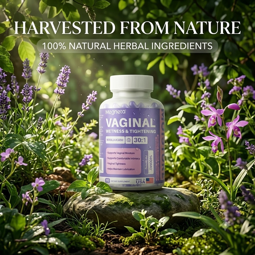 Women Vaginal Mosturizing and Tightening Herbal Capsules 1400mg