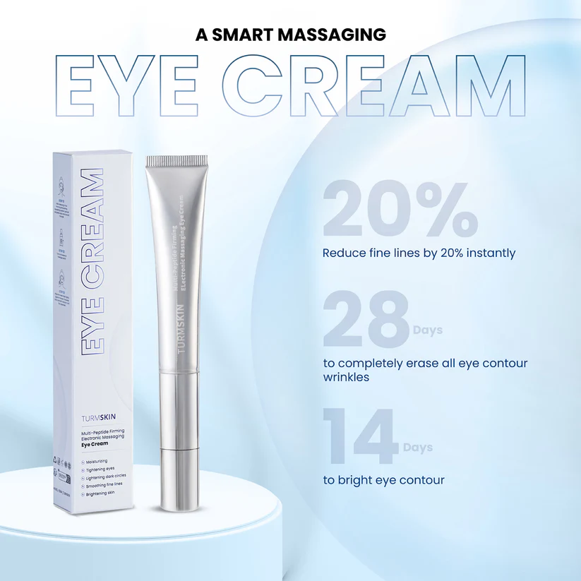 Organic Electronic Massage Eye Cream – Anti Aging, Wrinkle Repair & Dark Circle Treatment