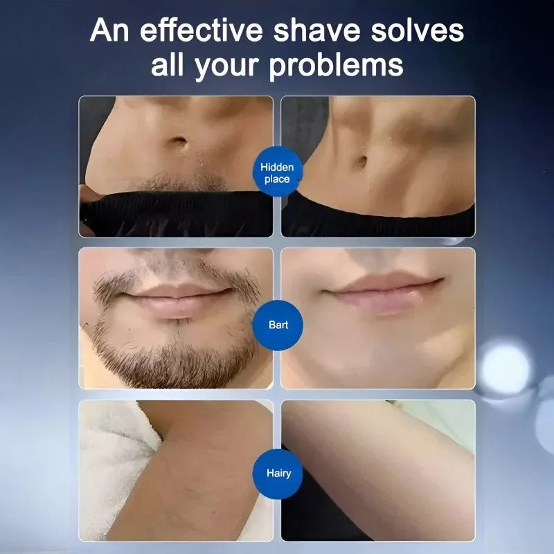 Portable Rotary Dual Ring Electric Shaver – Smooth & Convenient Grooming
