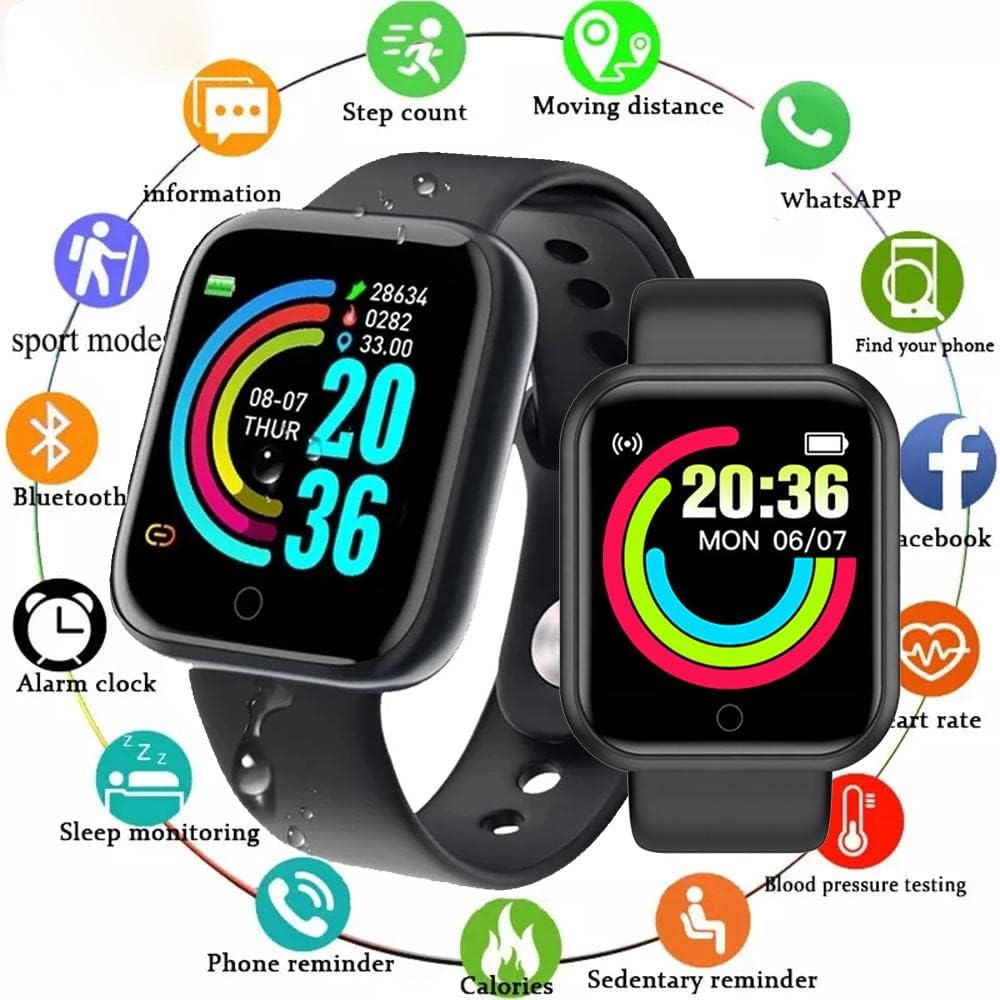D20 Y68 Pro Smart Watch – Color Screen & Step Counter