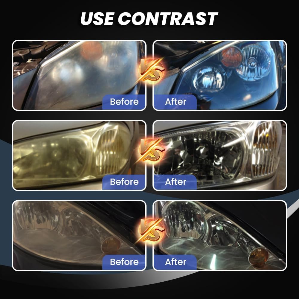 Vehicle Headlights repair Liquid - Clear the Way
