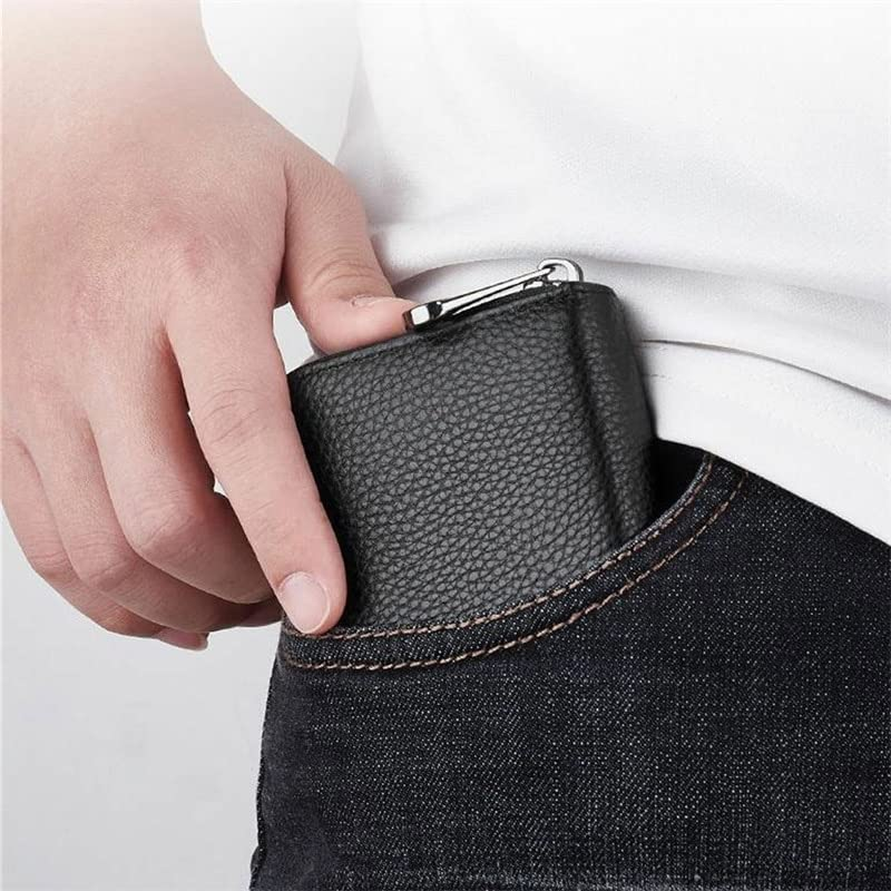 Fashion Multi-Card Holder – Large Capacity Lychee Grain Card Wallet