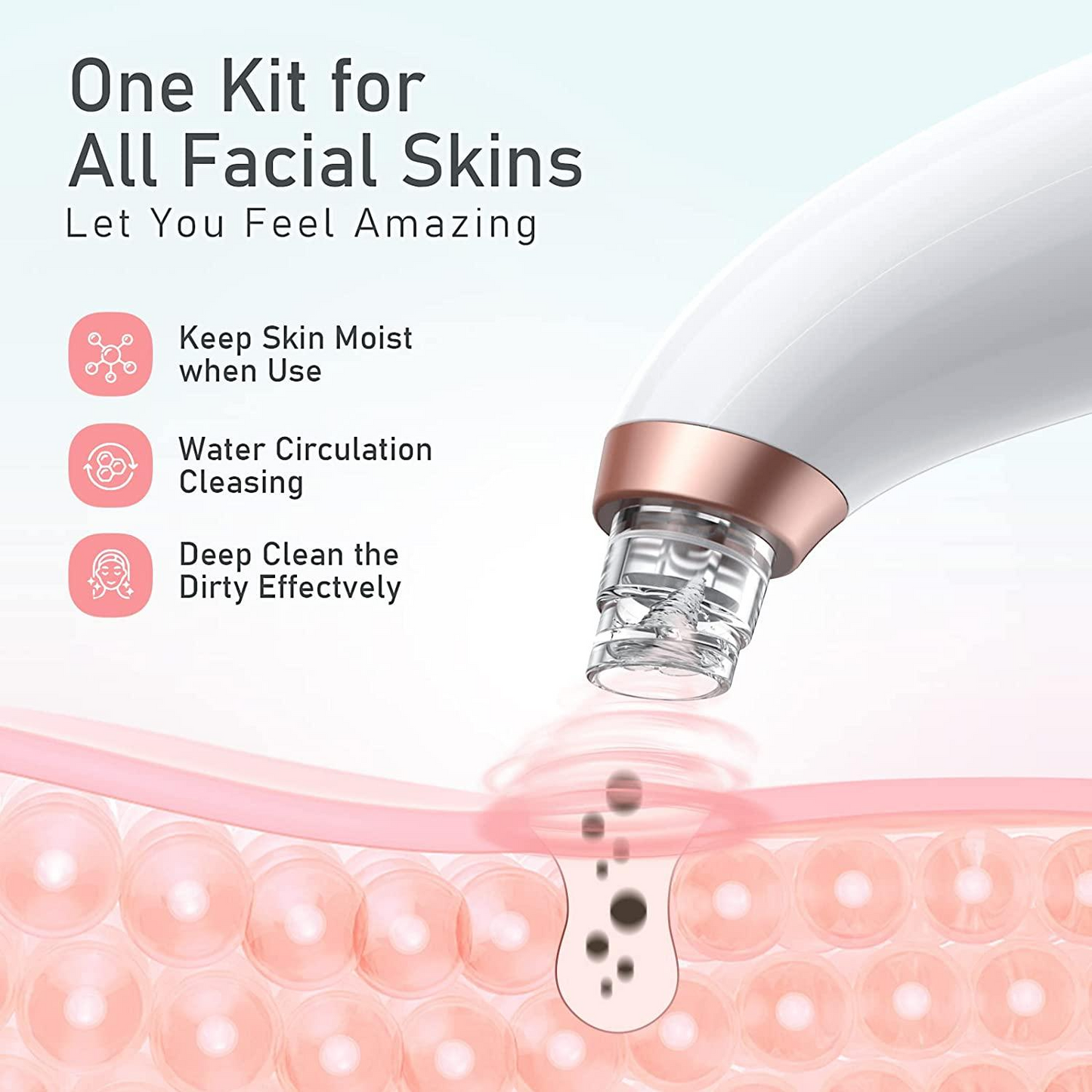 Portable LED Rechargeable Blackhead Remover