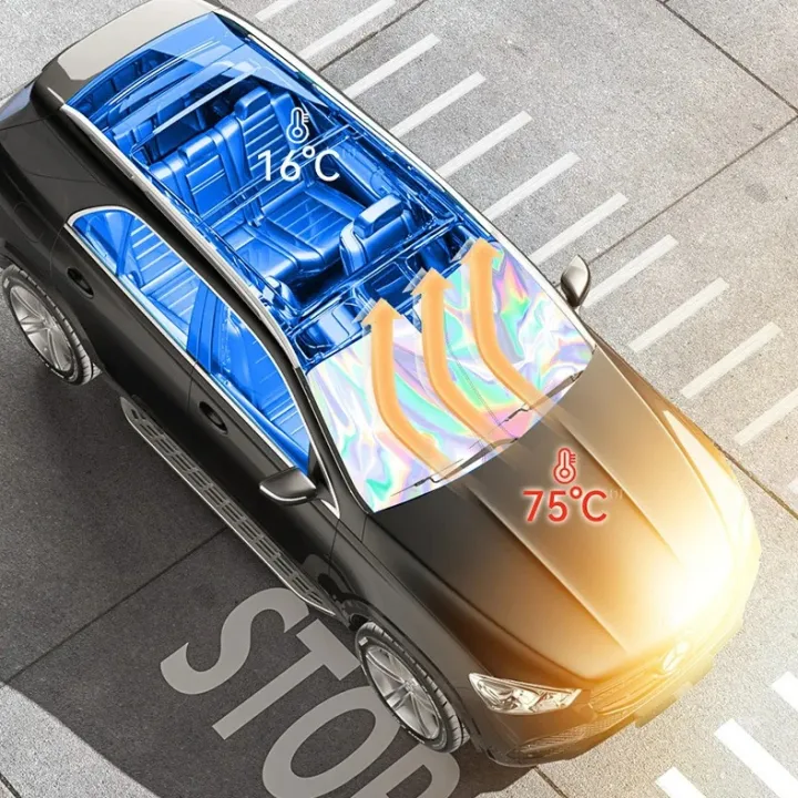 Car Laser Visor Sunshade – Windshield Heat Protection Shield