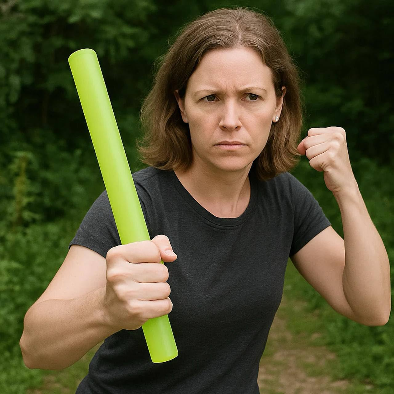 Foldable Hiking Stick Portable for Self-Defence