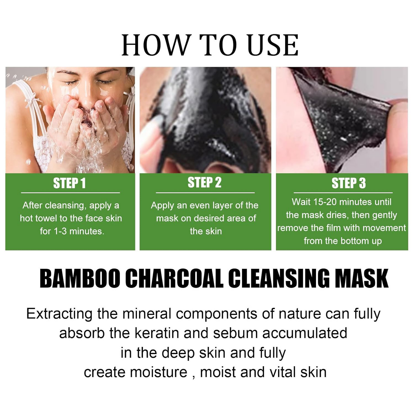 Peel Off Blackhead Remover Mask – Deep Clean & Smooth Pore Care