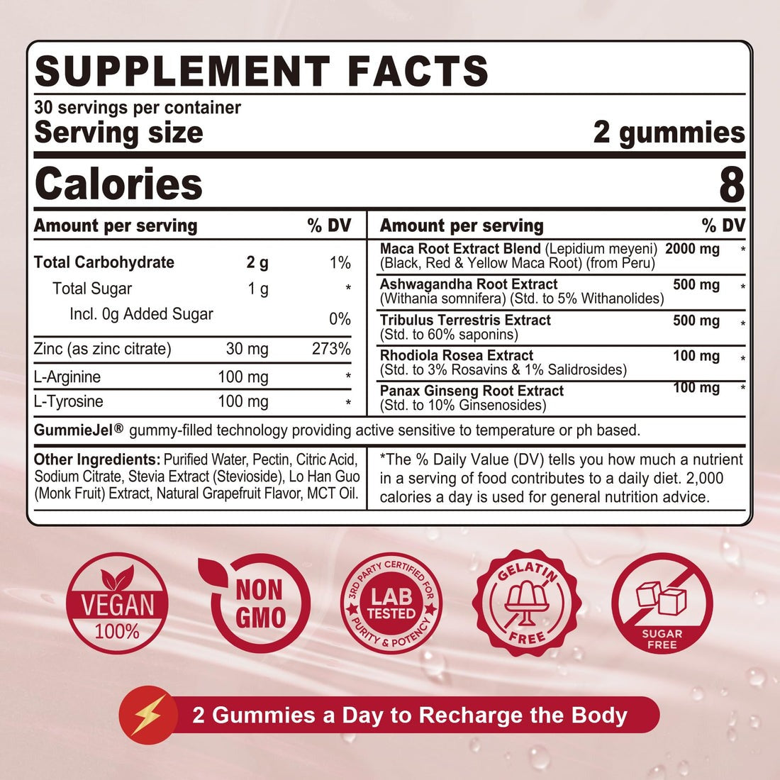 Maca Root Capsules 8050mg – Natural Energy & Wellness Support