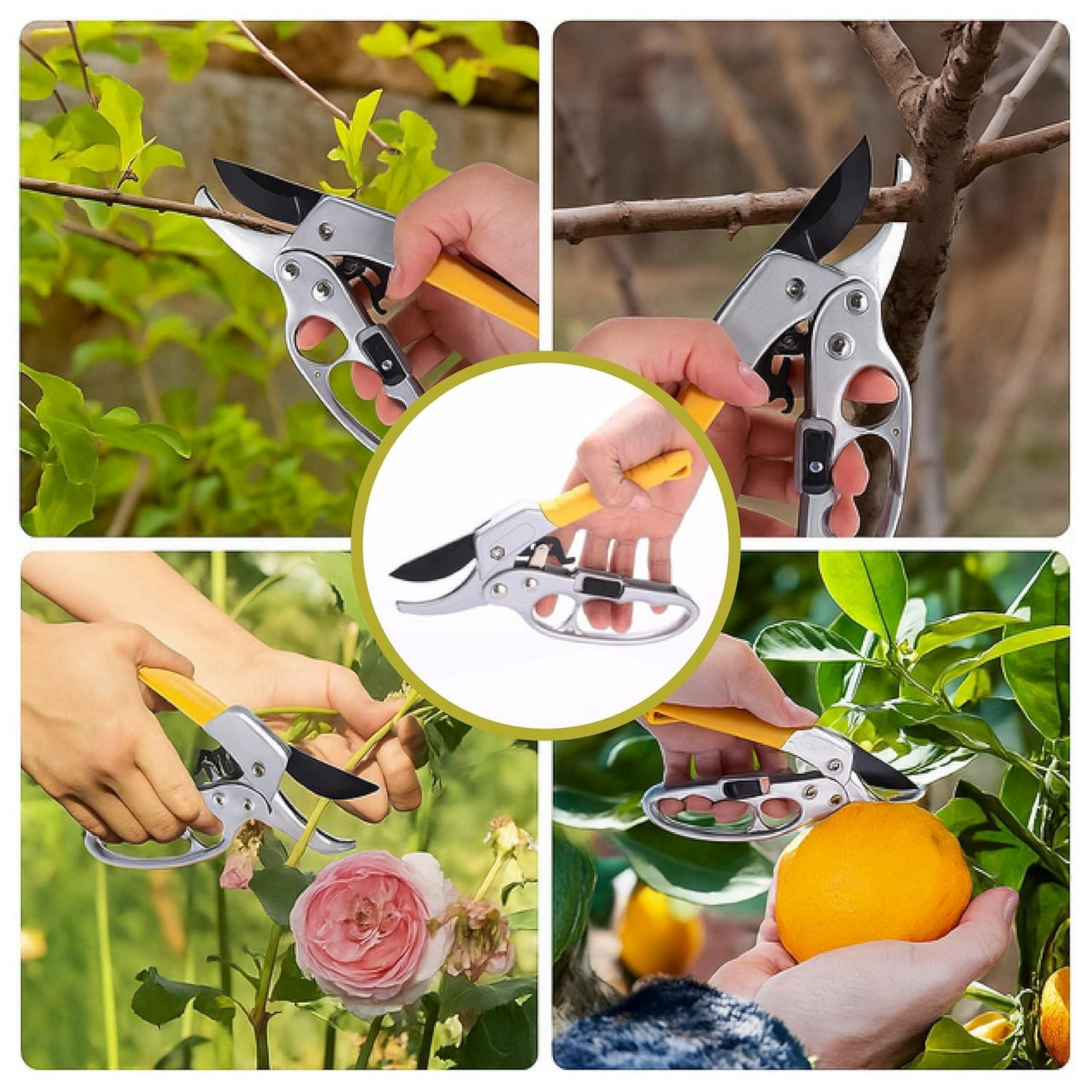 Garden Pruner Shears – Manual Branch & Flower Cutting Tool