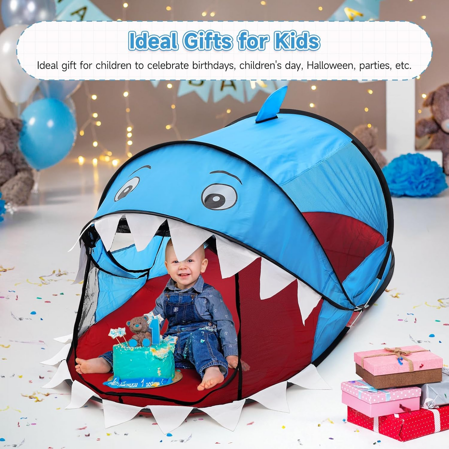 Portable Pop Up Camping Tent – Foldable Four Season Outdoor & Kids Shelter