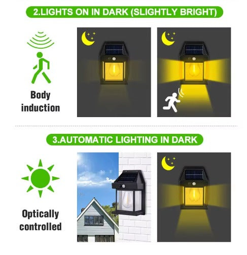 Smart Motion-Sensor Solar Light — Bright, Waterproof & Energy-Saving