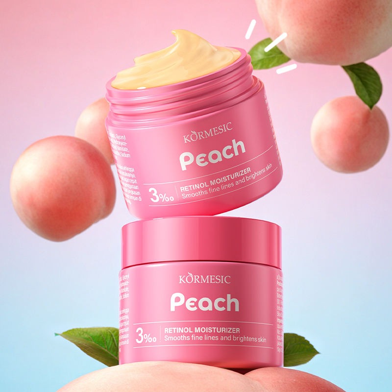 Peach Retinol Face Cream – Moisturizing & Brightening Facial Care