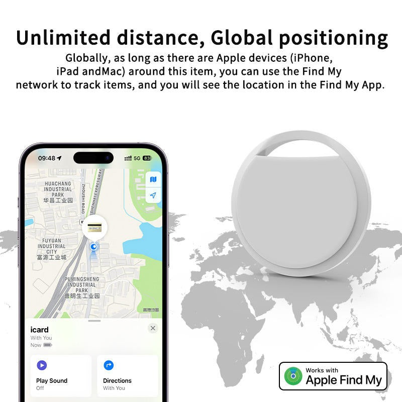 Anti-Lost Smart Tracker – Global Locator Tag for Pets, Kids & Personal Items