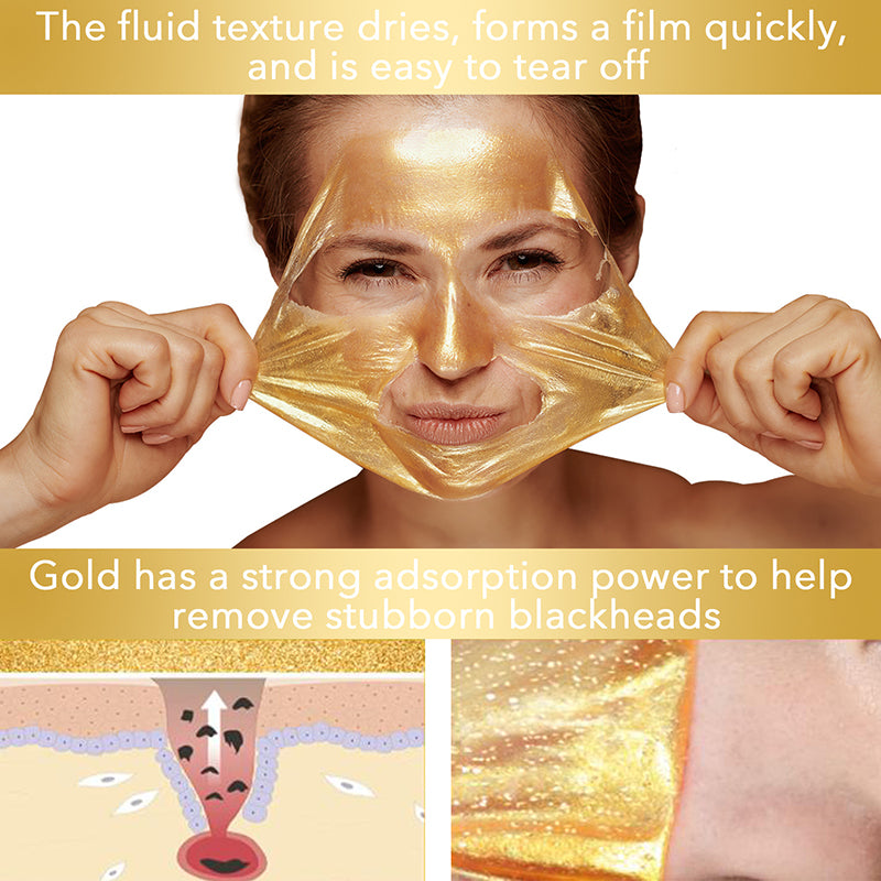 Mask With Gold Leaves and Retinol