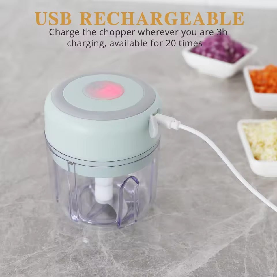Wireless Mini Electric Garlic Chopper