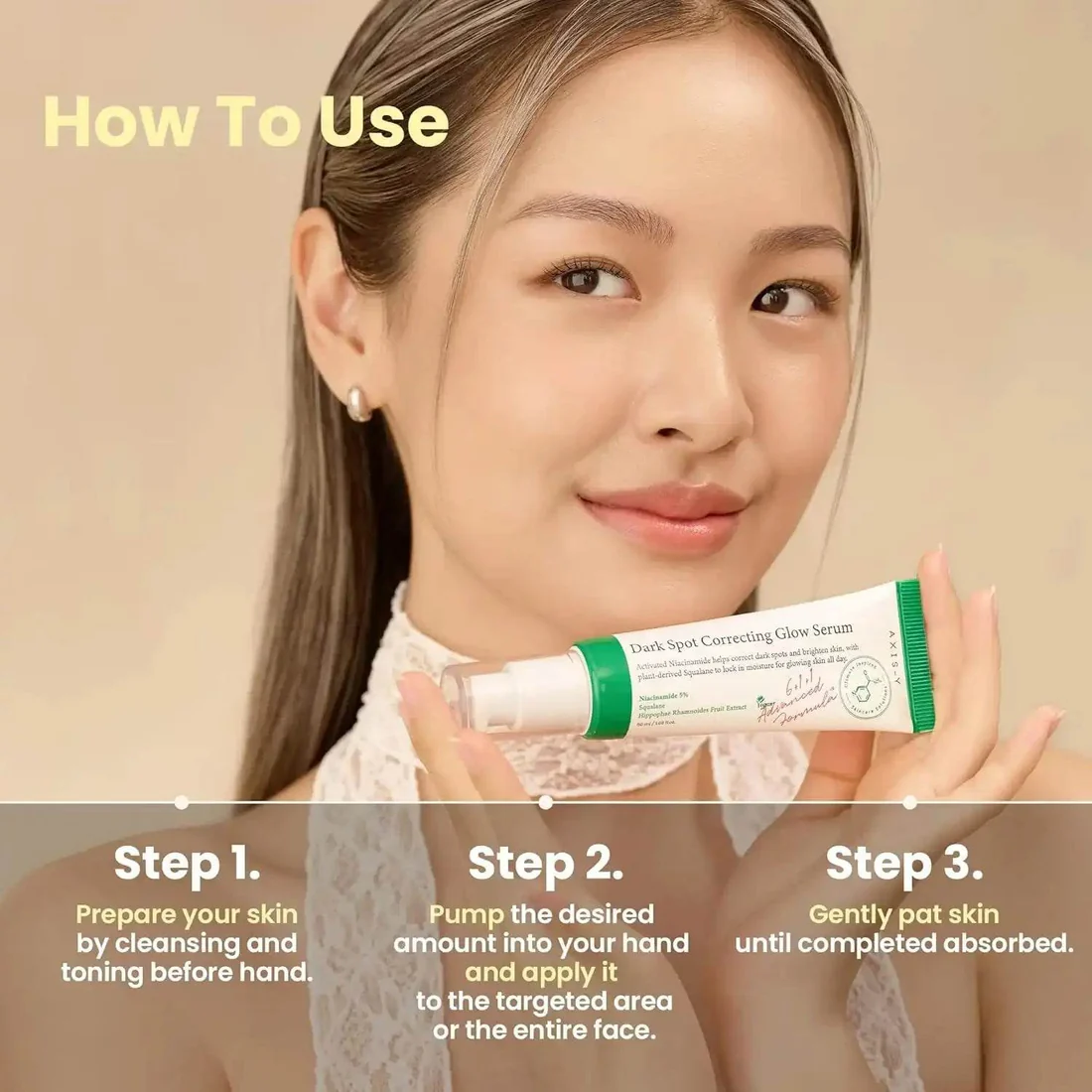 Niacinamide Facial Serum – Brightening & Dark Spot Correcting Care (50ml)
