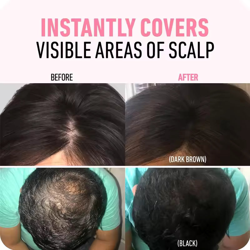 Hairline & Root Touch-Up Powder – Conceal Hair Loss Instantly