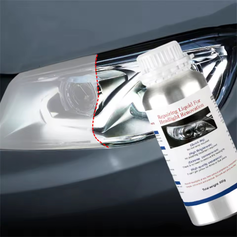Headlight Restoration Kit – Crystal Clear Shine & Night Visibility