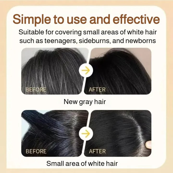 Hair Dye Comb — Easy Grey Hair Coverage - Manufactured in Japan