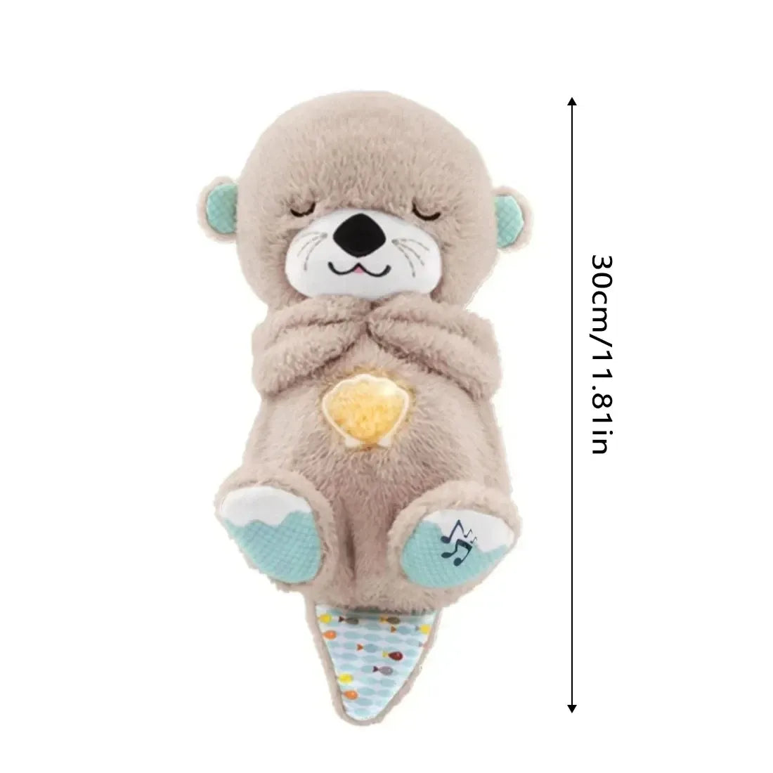 Baby Breathing Bear Baby Soothing Otter Plush