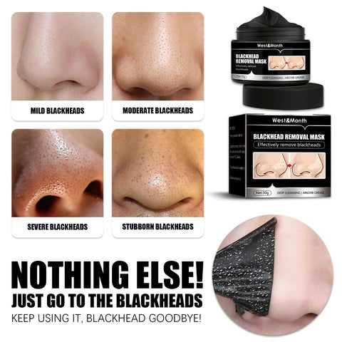 Bamboo Charcoal Peel Off Mask – Blackhead Remover & Deep Cleanser
