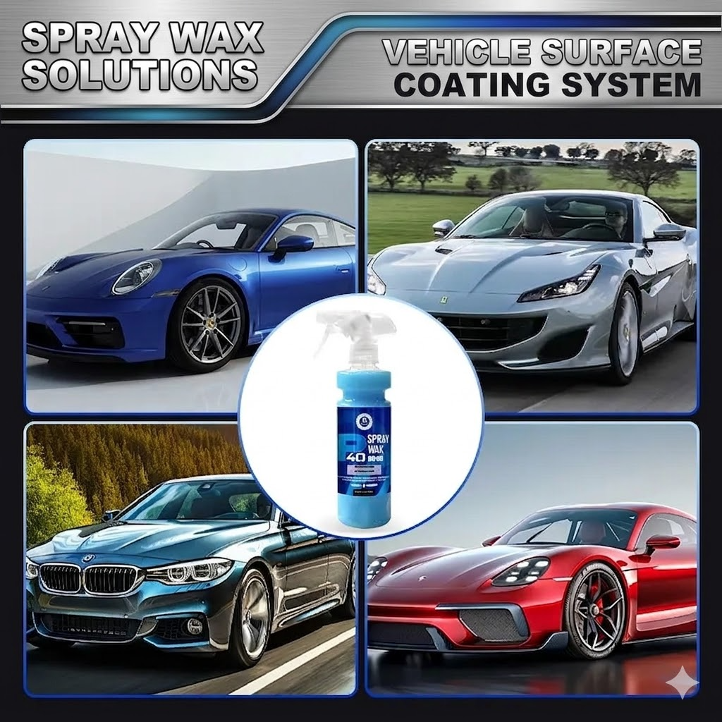 Car Interior Glass Cleaner – Strong Decontamination Windshield Cleaning Solution