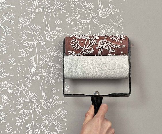 Paint Roller with Decorative Pattern-SN