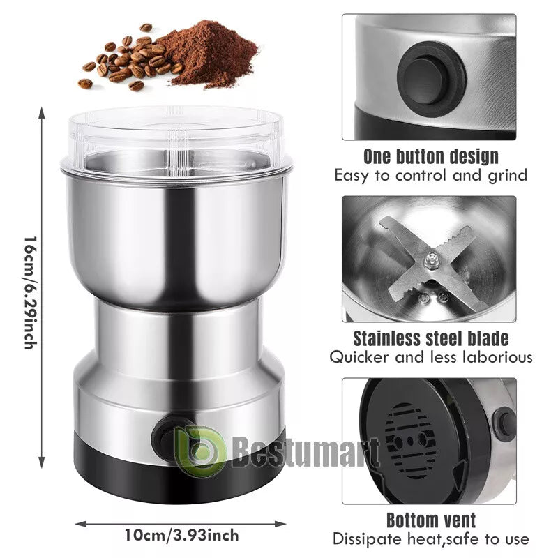 Electronic Coffee Grinder - Fresh Beans, Perfect Grind