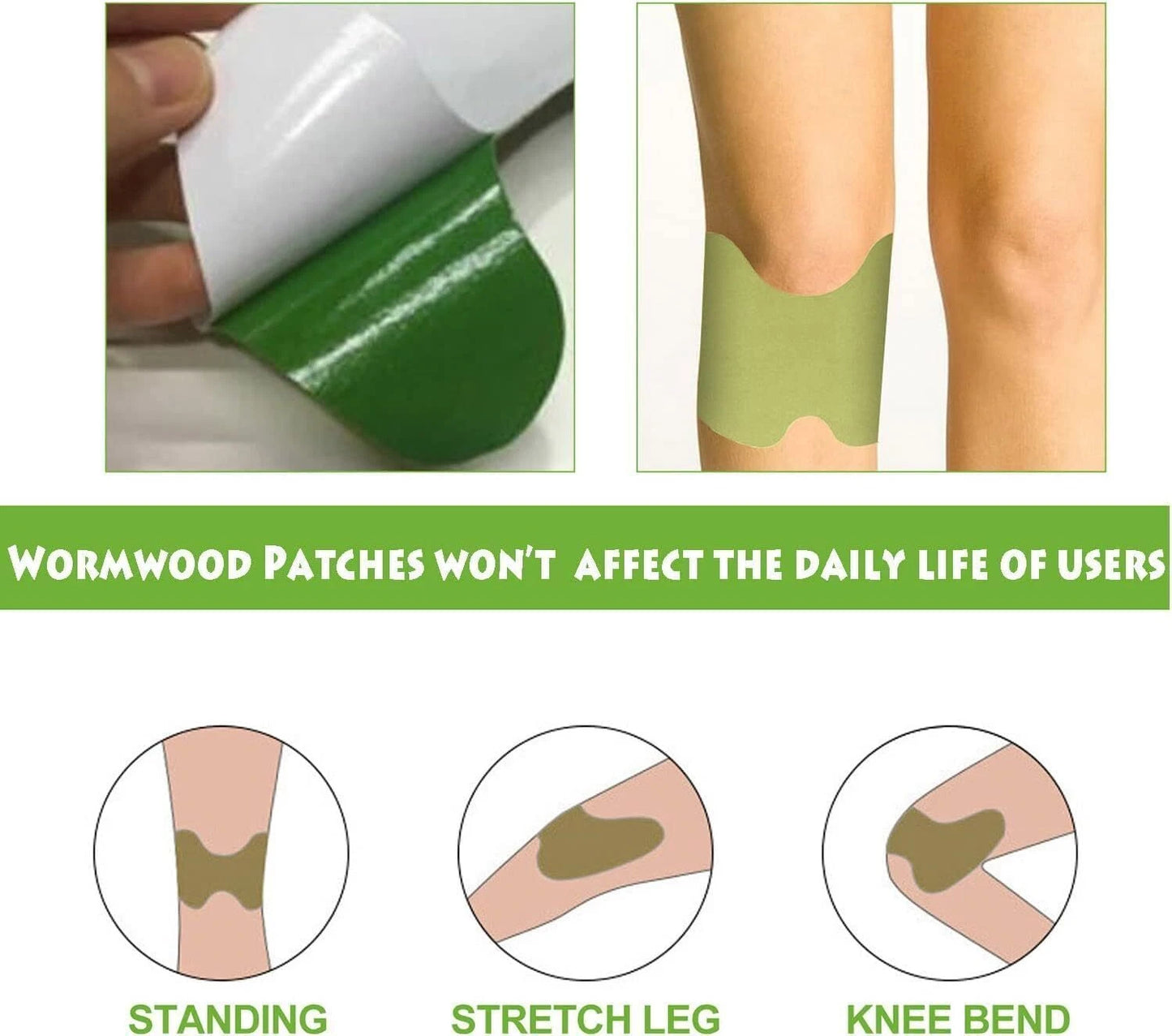 Hyllis Knee Patches Targeted Relief for Pain, Swelling & Stiffness