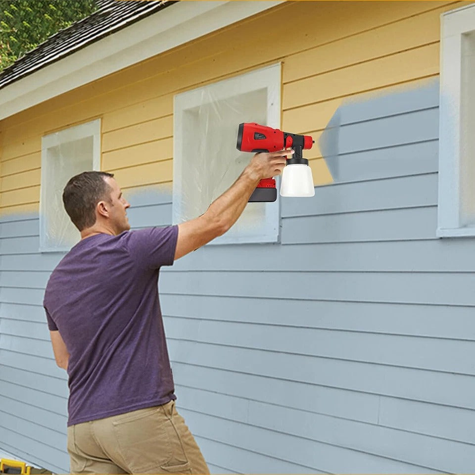 Cordless Power, Smooth Finish — 800ML Electric Paint Sprayer