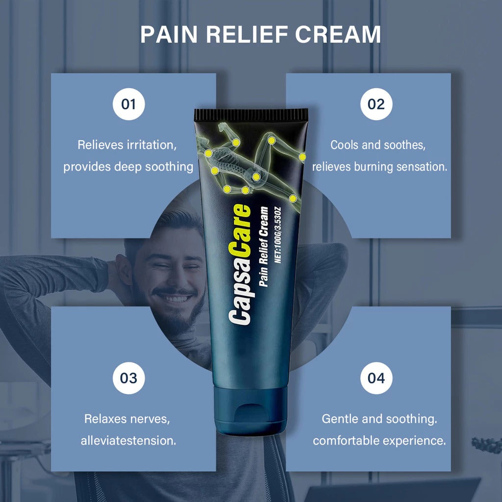 CapsaCare Neuropathy Relief Cream™ – Comfort for Numbness & Tingling