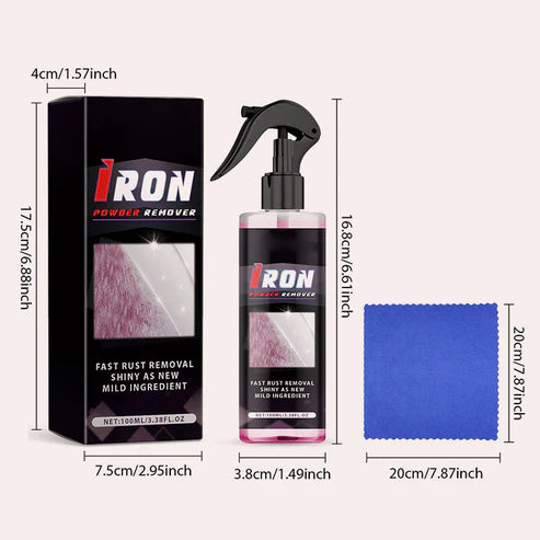 Rust Remover Spray Clean, Shine & Protect Car Wheels Fast