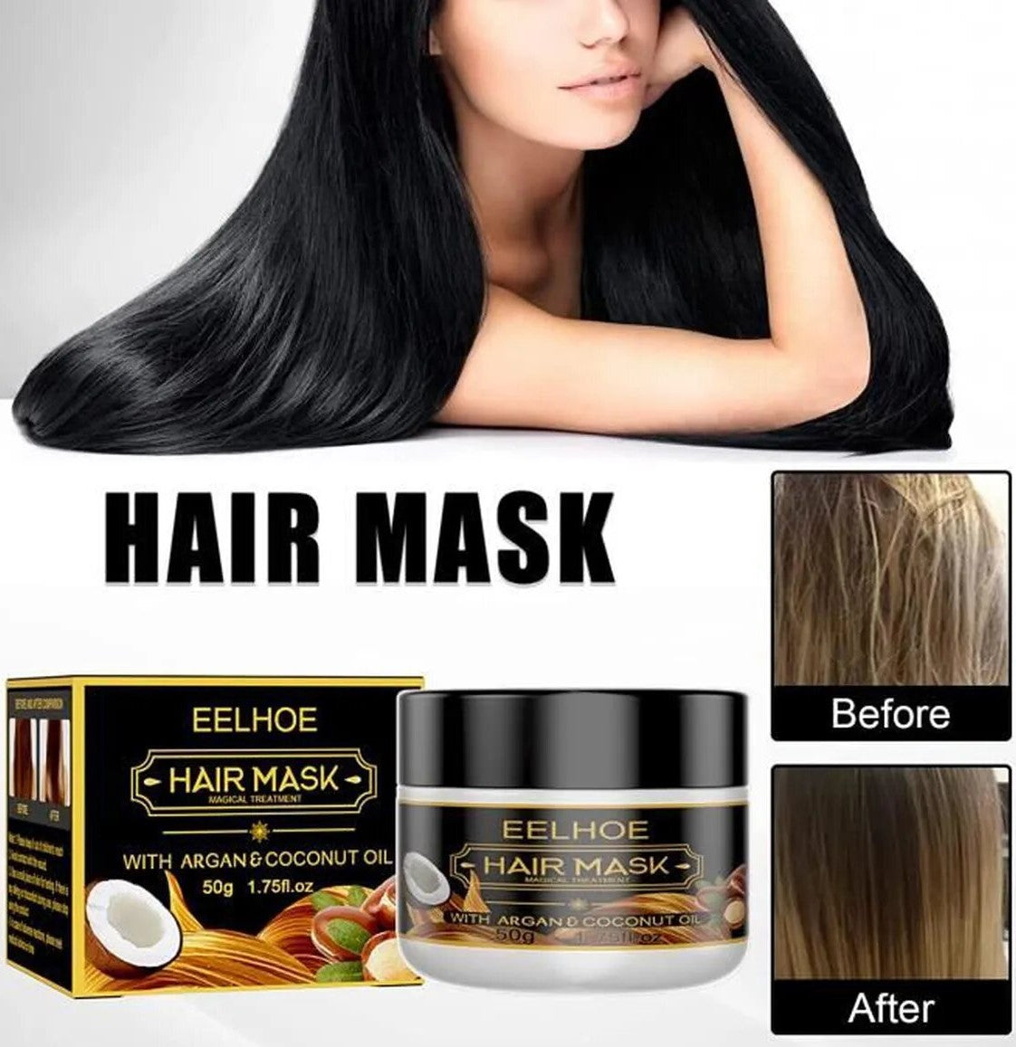 Shiny Hair Instant Keratin Hair Repair Mask