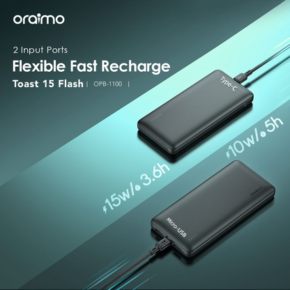 10000mAh Power Bank – Fast Charging Portable Battery Pack