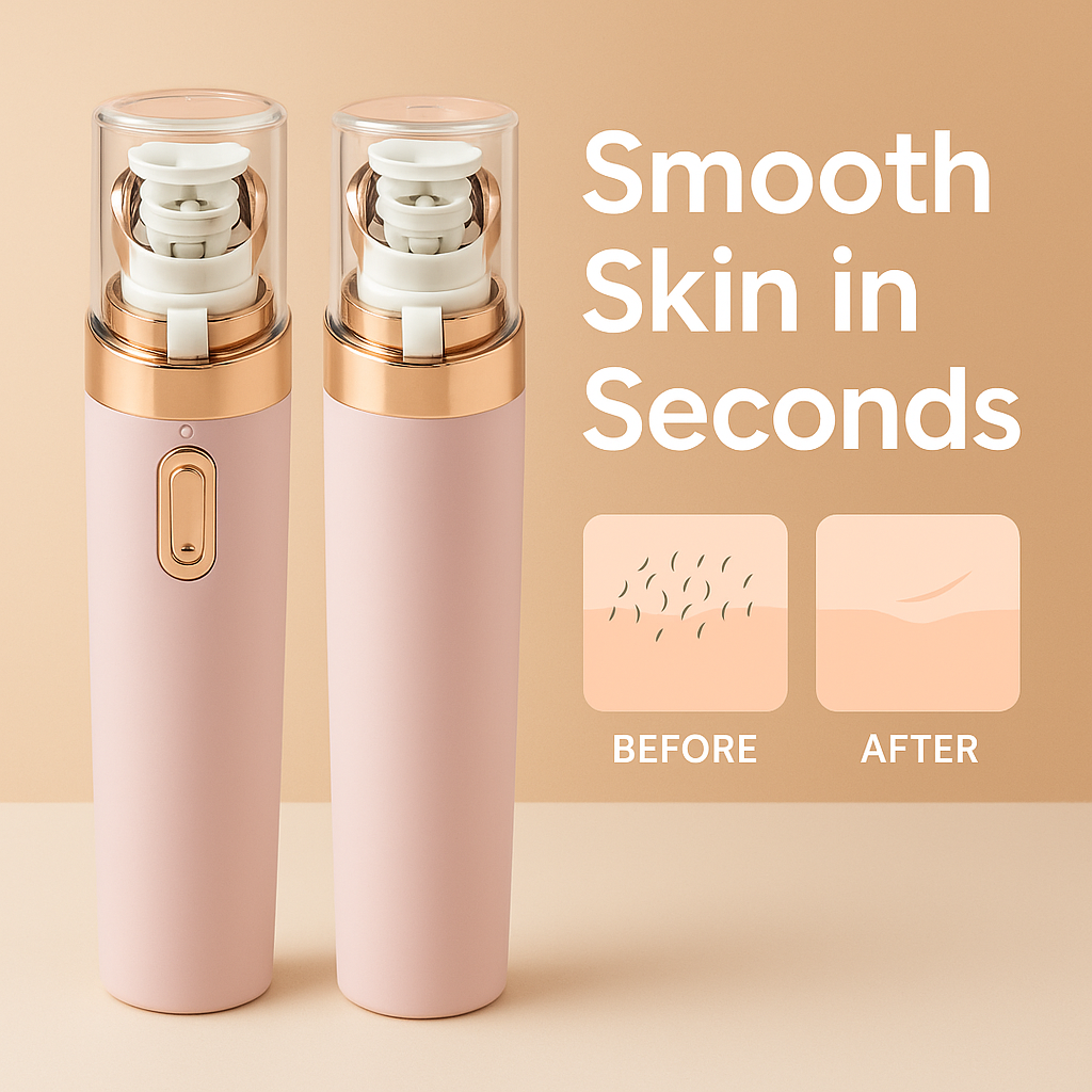 Facial Hair Removal Epilator – Smooth, Painless & Precise