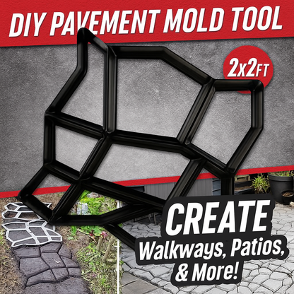DIY Pavement Mold Tool - Design Beautiful Garden Paths