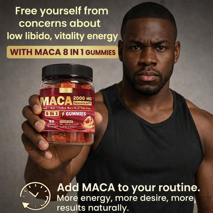 Maca Root Capsules 8050mg – Natural Energy & Wellness Support