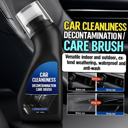 Car Interior Black Trim Restorer – Polishing Cleaner for Lasting Shine