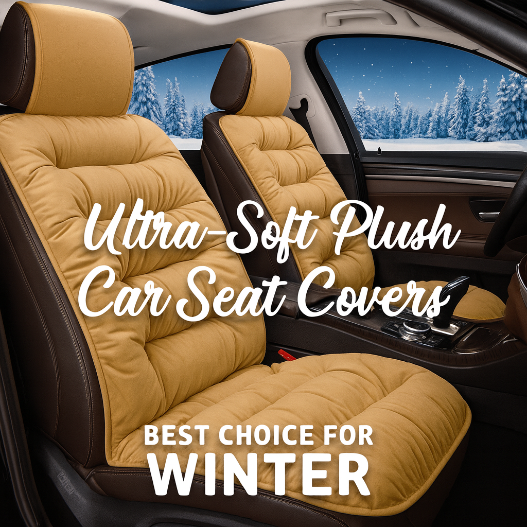 Ultra-Soft Plush Car Seat Covers