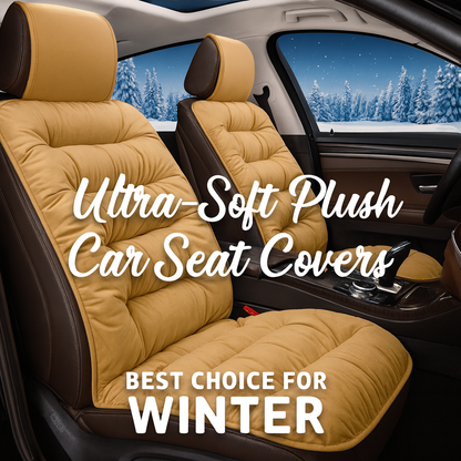 Ultra-Soft Plush Car Seat Covers