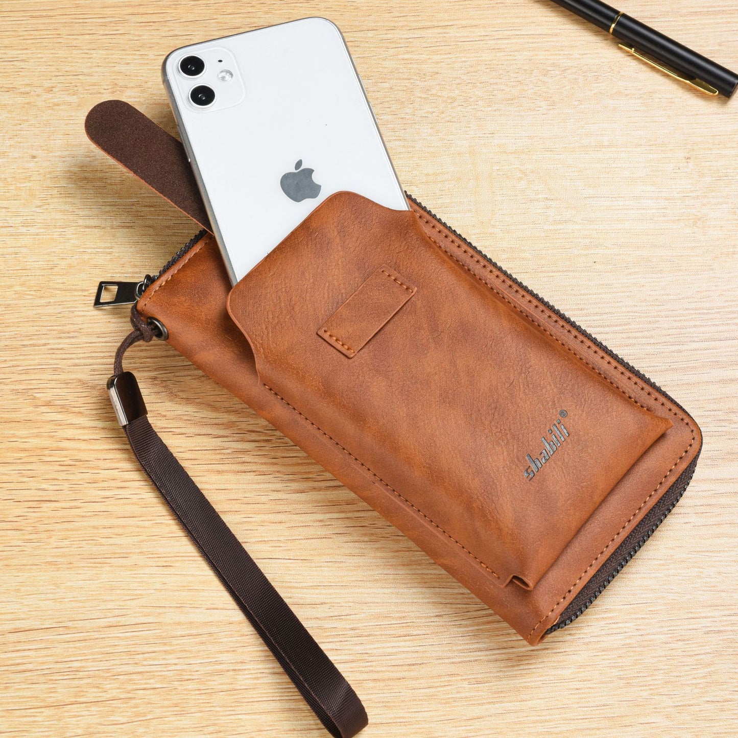 Vintage Large Capacity Multi-Function PU Leather Men’s Wallet