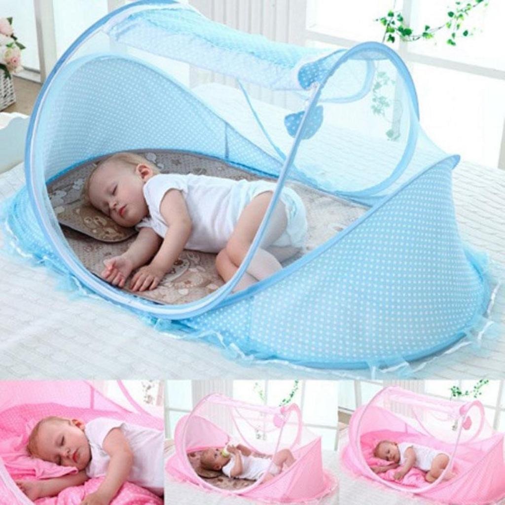 Portable Baby Mosquito Net Tent – Safe Sleep Anytime, Anywhere