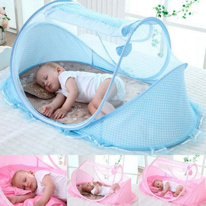 Portable Baby Mosquito Net Tent – Safe Sleep Anytime, Anywhere