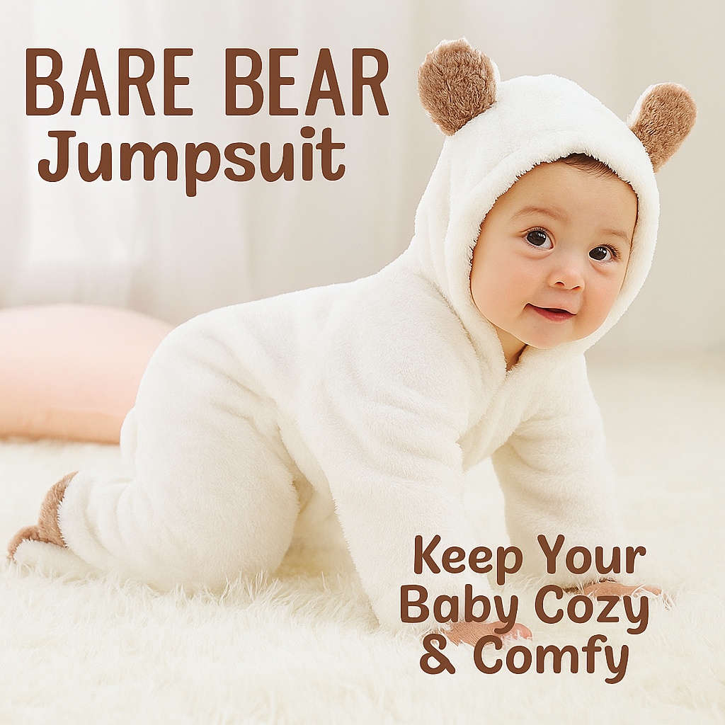 🧸 Humor Bear Baby Boy Long Sleeve Autumn/Winter Outfit
