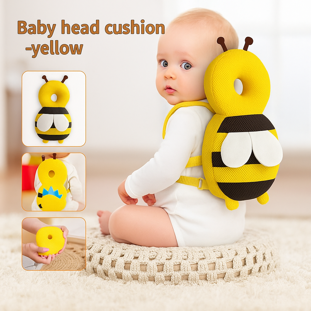 Baby Head Protection Pillow – 33cm Soft Cushion for Infants & Toddlers