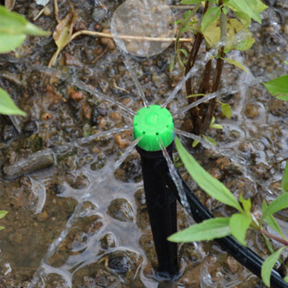 Adjustable Micro Drip Irrigation Emitters – Automatic Garden Watering System