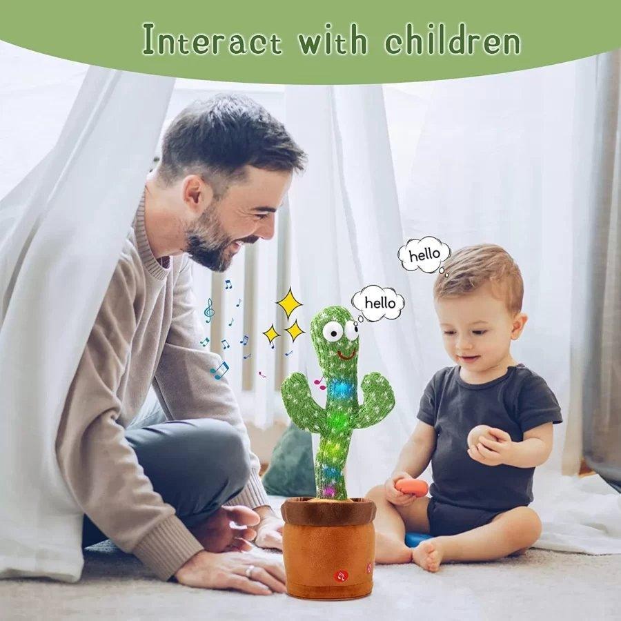 Fun Kidz Dancing Cactus – Singing, Dancing & Talking Toy for Endless Fun