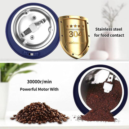 Portable Electric Coffee & Spice Grinder