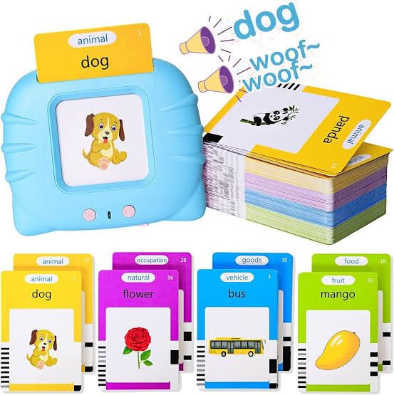 Audible Flashcard Device Early Educational Device + 224 Flashcards
